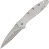 Kershaw 1660CB Leek Assisted Opening Framelock Folding Pocket Knife With Bead Blast Finish 410 Stainless Handles -Kershaw 112163 112193