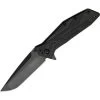 Kershaw 1990 Brawler Black Assisted Opening Linerlock Folding Pocket Knife -Kershaw 140916 140945