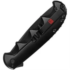 Kershaw 2340 Am-5 Assisted Opening Framelock Folding Pocket Black Oxide Coated Knife With Polished G-10 Front Handle -Kershaw 142108