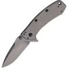 Kershaw 1555TI Cryo Hinderer Assisted Opening Framelock Folding Pocket Stainless Blade Knife With Stainless Handle 1 Kershaw 1555TI Cryo Hinderer Assisted Opening Framelock Folding Pocket Stainless Blade Knife With Stainless Handle -Kershaw 148260 148289