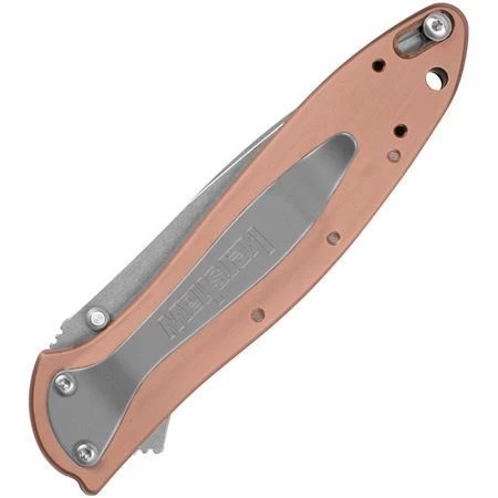 Kershaw 1660CU Leek Linerlock Knife A/O Copper 4 Kershaw 1660CU Leek Linerlock Knife A/O Copper - Image 2