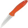 Kershaw 1660OR Leek Orange Assisted Opening Framelock Folding Pocket Knife -Kershaw 155632 155661