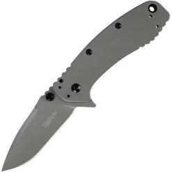 Kershaw 1556TI Cryo II Assisted Opening Framelock Folding Pocket Knife With Stainless Handles