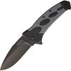 Kershaw Identity Framelock A/O Blade Gray & Black Handle Folding Knife EDC 1995 -Kershaw 1995