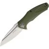 Kershaw 7007OL Natrix Assisted Opening Framelock Knife With Green G10 Handle -Kershaw 219548 219552