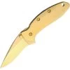 Kershaw 1600G Chive Framelock Assisted Opening 24K Plated Blade And Handle -Kershaw 222832 222836