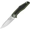 Kershaw 4037OL Atmos Linerlock Olive Knife With Carbon Fiber Inlay G10 Handle -Kershaw 225385 225389