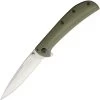 Kershaw AM-3 Framelock A/O Drop Pt Blade Green G10 Handle Folding Knife 2335GRN