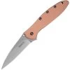 Kershaw 1660CU Leek Linerlock Knife A/O Copper -Kershaw 304314 304319