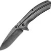 Kershaw Filter Framelock A/O Assisted Open Blackwash Folding Knife 1306bwx -Kershaw KS1306BWX