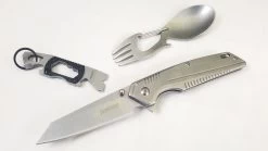 Kershaw 3 Piece Assisted Open Folding Knife Set With Spork And Pry Bar 1350 -Kershaw KS1350PDQXA
