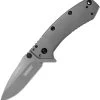 Kershaw Cryo Hinderer Pocket Knife Framelock A/O Gray Folding 8Cr13MoV 1555TIX -Kershaw KS1555TIX