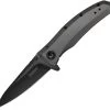 Kershaw Grid Folding Pocket Knife Framelock A/O 2Cr13 Black Stainless 2200X -Kershaw KS2200X