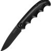 Kershaw AM-5 Framelock Spear Pt A/O Blade Polish Black Handle Folding Knife 2340 -Kershaw KS2340