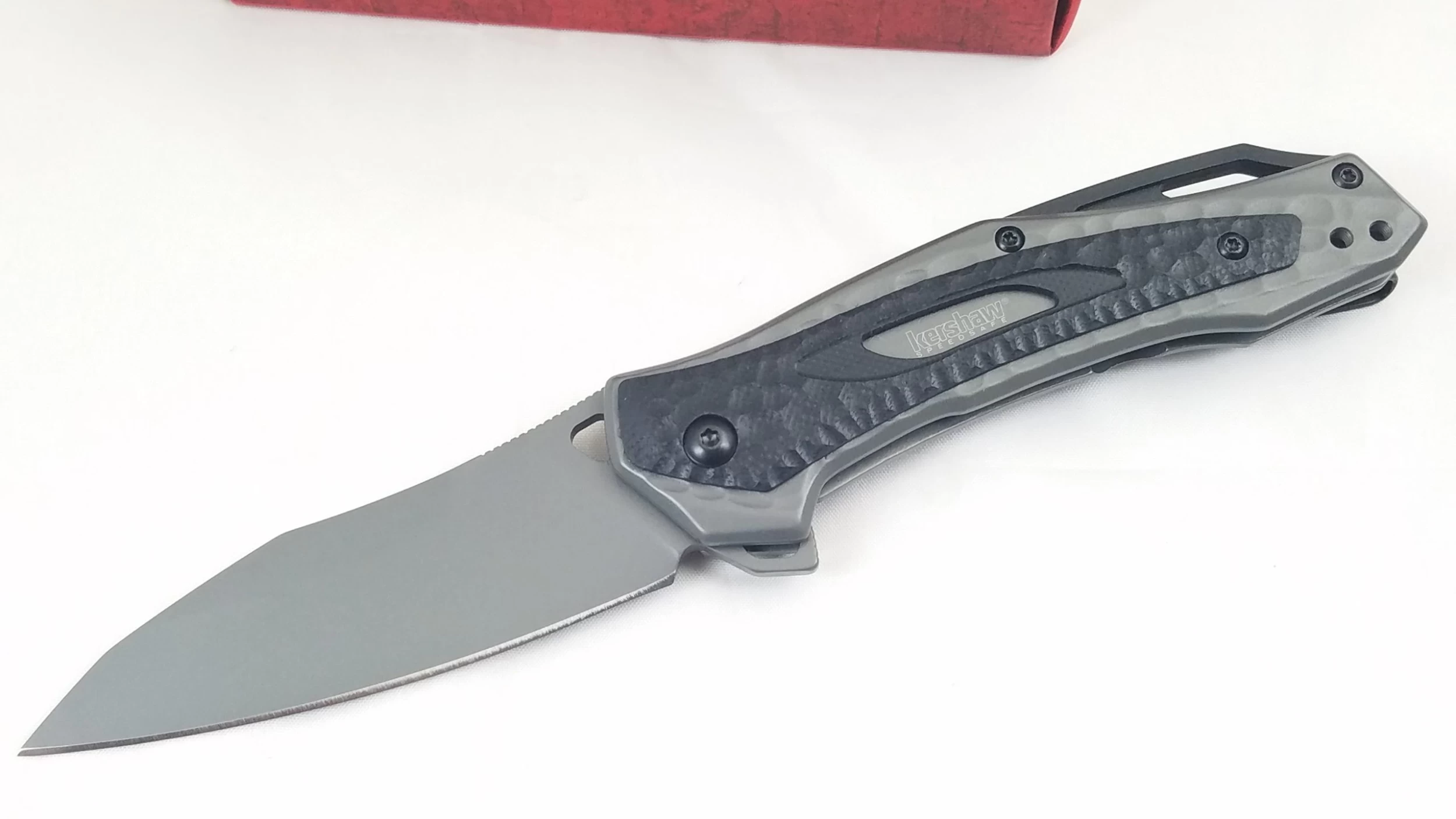 Kershaw Vedder A/O Titanium Carbo-Nitride Folding 8Cr13MoV Pocket Knife 2460X 4 Kershaw Vedder A/O Titanium Carbo-Nitride Folding 8Cr13MoV Pocket Knife 2460X - Image 2