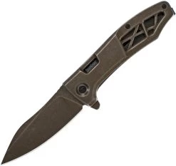 Kershaw Boilermaker Framelock Assisted Open Folding Knife 3475