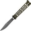 Kershaw Lucha Balisong OD Green Stainless 14C28N Butterfly Knife 5150ODBW -Kershaw KS5150ODBW