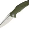Kershaw Natrix Framelock Olive Green G10 A/O 8Cr13MoV Folding Knife 7007OL -Kershaw KS7007OL