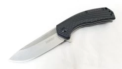 KERSHAW Black PORTAL Assisted Open Folding Pocket Knife Stonewashed - 8600 -Kershaw KS8600B