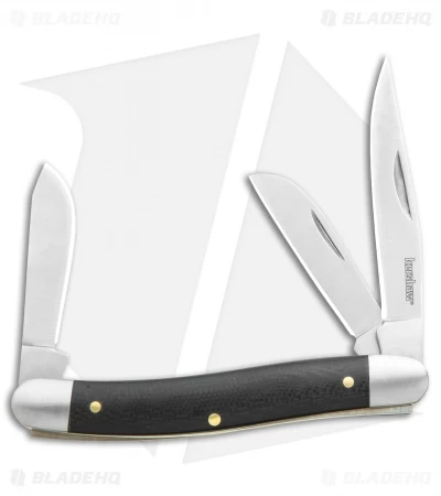 Kershaw Brandywine Slip Joint Knife Black G-10 (2.6" Satin) 4382 3 Kershaw Brandywine Slip Joint Knife Black G-10 (2.6" Satin) 4382