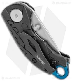 Kershaw Anso Aftereffect Liner Lock Knife Black FRN (1.70" Bead Blast) 1180 -Kershaw Kershaw Anso Aftereffect LL Black FRN BB 1180 BHQ 106038 jr side