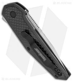 Kershaw Anso Fraxion Liner Lock Knife CF/Black G-10 (2.75" Satin) 1160SAT 8 Kershaw Anso Fraxion Liner Lock Knife CF/Black G-10 (2.75" Satin) 1160SAT -Kershaw Kershaw Anso Fraxion LL CF Black G 10 1160SAT BHQ 79688 jr side