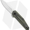 Kershaw Anso Fraxion Liner Lock Knife CF/OD Green G-10 (2.75" Satin) 1160OL -Kershaw Kershaw Anso Fraxion LL CF Green G 10 1160OL BHQ 79686 jr