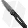 Kershaw Auto Launch 11 Black Aluminum Automatic Knife (2.75" Damascus) 7550DAM -Kershaw Kershaw Auto Launch 11 Black Aluminum Damascus BHQ 175624 jr