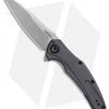 Kershaw Bareknuckle Sub Frame Lock Knife Gray Al (3.5" Stonewash) 7777 -Kershaw Kershaw Bareknuckle Sub FL Gray Aluminum SW 7777 BHQ 80586 jr 2