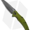 Kershaw Bareknuckle Sub-Frame Lock Knife OD Green (3.5" BlackWash) 7777OLBW -Kershaw Kershaw Bareknuckle Sub FL OD Green BlackWash 7777OLBW BHQ 99040 jr