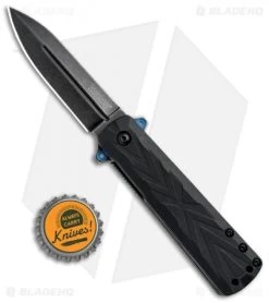 Kershaw Barstow Assisted Opening Knife Black GFN (3" BlackWash) 3960 -Kershaw Kershaw Barstow Black GFN Blackwash 3960 BHQ 52177 jr bottlecap 1