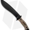 Kershaw Camp 10 Fixed Blade Knife Machete Tan (10" Black) 1077TAN -Kershaw Kershaw Camp 10 Machete Tan 1077TAN BHQ 80576 jr
