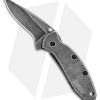 Kershaw Chive Assisted Opening Knife (1.94" Blackwash) 1600 -Kershaw Kershaw Chive Assisted Opening Blackwash KS1600BLKBW BHQ 100765 jr