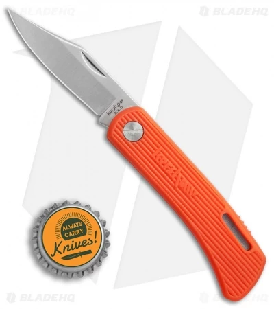 Kershaw D.W.O. Classic 3000 Lockback Knife Orange (2.38" Satin) 6 Kershaw D.W.O. Classic 3000 Lockback Knife Orange (2.38" Satin) - Image 4