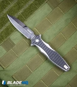 Kershaw Decimus A/O Frame Lock Knife Black GFN (3.25" Blackwash) 1559 -Kershaw Kershaw Decimus A O Frame Lock Knife Black GFN Blackwash 1559 BHQ80575 kp tac vest web