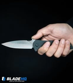 Kershaw Emerson CQC-4KXL Frame Lock Knife (3.9" Stonewash) 6055 11 Kershaw Emerson CQC-4KXL Frame Lock Knife (3.9" Stonewash) 6055 -Kershaw Kershaw Emerson CQC 4KXL Frame Lock Knife Stonewash 6055 BHQ 27387 kp in hand web 1