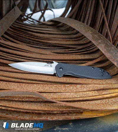 Kershaw Emerson CQC-4KXL Frame Lock Knife (3.9" Stonewash) 6055 8 Kershaw Emerson CQC-4KXL Frame Lock Knife (3.9" Stonewash) 6055 - Image 6