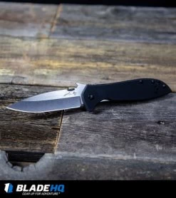 Kershaw Emerson CQC-4KXL Frame Lock Knife (3.9" Stonewash) 6055 10 Kershaw Emerson CQC-4KXL Frame Lock Knife (3.9" Stonewash) 6055 -Kershaw Kershaw Emerson CQC 4KXL Frame Lock Knife Stonewash 6055 BHQ27387 kp wood table web 1
