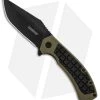 Kershaw Faultline Liner Lock Knife Green/Black GFN (3" Black) 8760 -Kershaw Kershaw Faultline Green Black GFN black BHQ 81280 er