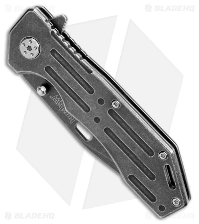 Kershaw Lifter Assisted Opening Flipper Knife (3.5" BlackWash) 1302BW 4 Kershaw Lifter Assisted Opening Flipper Knife (3.5" BlackWash) 1302BW - Image 2