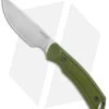 Kershaw Deschutes Skinner Fixed Blade Knife Green (3.9" Stonewash) 1883 -Kershaw Kershaw Fixed Blade Green SW 1883 jr
