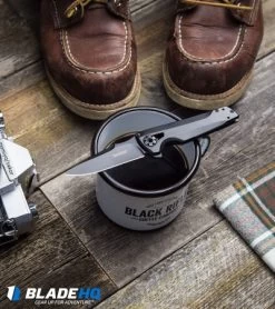 Kershaw Flythrough Frame Lock Knife (3" Black) 1988 -Kershaw Kershaw Flythrough Frame Lock Knife black 1988 BHQ80578 kp boots n coffee web