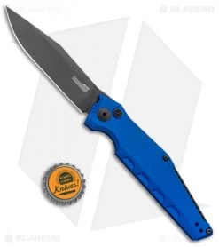 Kershaw Galyean Launch 7 Automatic Knife Blue (3.75" Black) 7900BLUBLK -Kershaw Kershaw Galyean Launch 7 Blue Black 7900BLUBLK BHQ 99039 jr bottlecap