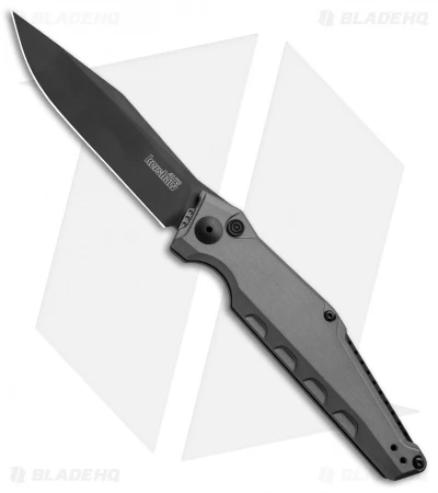 Kershaw Galyean Launch 7 Automatic Knife Gray (3.75" Black) 7900GRYBLK 3 Kershaw Galyean Launch 7 Automatic Knife Gray (3.75" Black) 7900GRYBLK