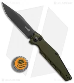 Kershaw Galyean Launch 7 Automatic Knife OD Green (3.75" Black) 7900OL -Kershaw Kershaw Galyean Launch 7 OD Green black BHQ 75927 er bottlecap