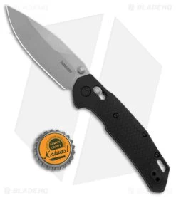 Kershaw Heist Bar Lock Knife Black FRN (3.1" Stonewash D2) 2037 -Kershaw Kershaw Heist Knife Black SW BHQ 178500 jr bottlecap