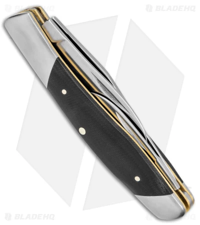 Kershaw Iredale Slip Joint Knife Black Canvas Micarta (2.6" Satin) 4386 5 Kershaw Iredale Slip Joint Knife Black Canvas Micarta (2.6" Satin) 4386 - Image 3