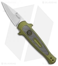Kershaw Launch 12CA Legal Stiletto Automatic Knife OD Green (1.9" SW)
