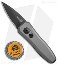 Kershaw Launch 4 CA Legal Automatic Knife Gray (1.9" Black) 7500GRYBLK -Kershaw Kershaw Launch 4 CA Legal Gray Black KER7500GRYBLK BHQ 74062 jr bottlecap