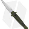Kershaw Launch 8 Stiletto Automatic Knife Green/CF (3.5" Stonewash) -Kershaw Kershaw Launch 8 Stiletto Auto Green CF SW KER7150OLSW BHQ 105833 jr